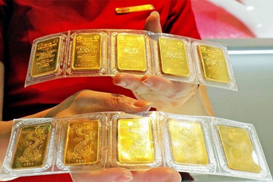 Tăng phi mã, vàng SJC đã vượt mức 90 triệu đồng/lượng
