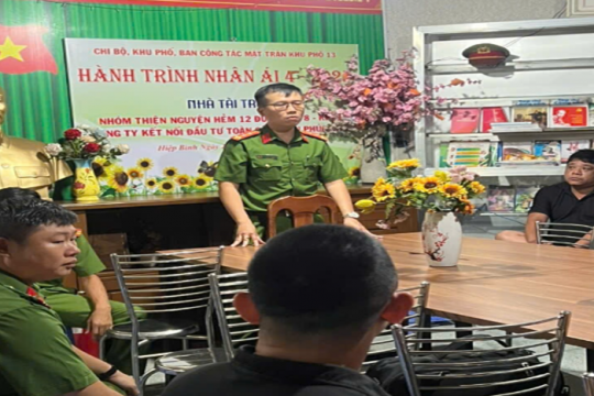 Khu phố 13, Phường Hiệp Bình: Tăng cường công tác phòng cháy chữa cháy, bảo vệ bình yên khu dân cư