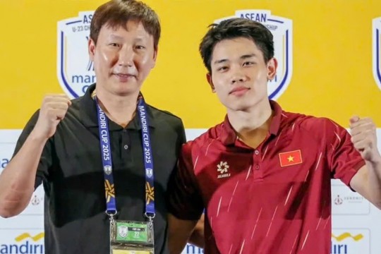 HLV Kim Sang Sik 'thở phào' vì gặp U23 Philippines ở bán kết giải vô địch Đông Nam Á 2025