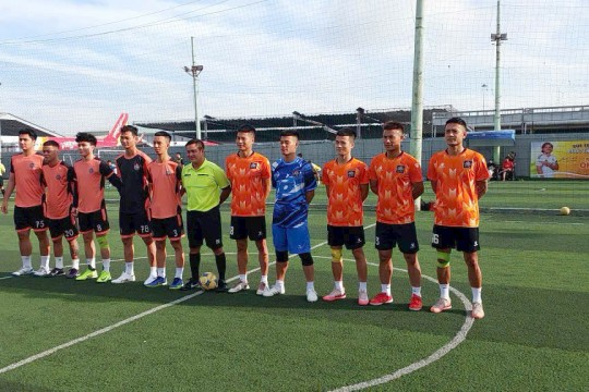 Giải bóng đá lần 5 kỷ niệm 9 năm thành lập Group Thủ tục Hải quan Xuất nhập khẩu: Gắn kết – Đoàn kết – Phát triển